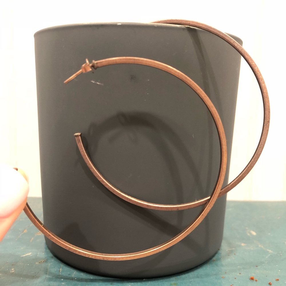 NWOT Sheila Fajl Perfect hoop earrings